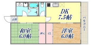 パルクレストの物件間取画像